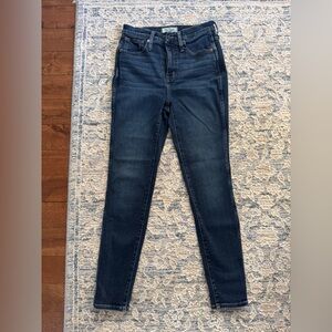 Madewell 10” High-Rise Skinny Jeans – Size 25 – Very Good Condition